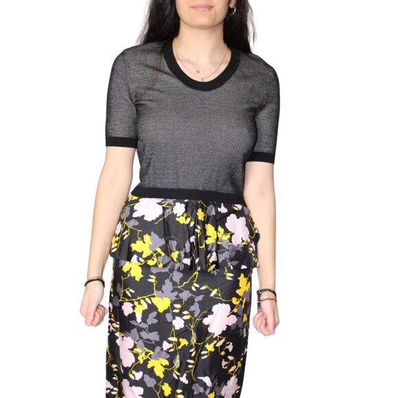 Salvatore Ferragamo Women's Sweater Skirt Outfit Dress Size 40 $1350 NWT